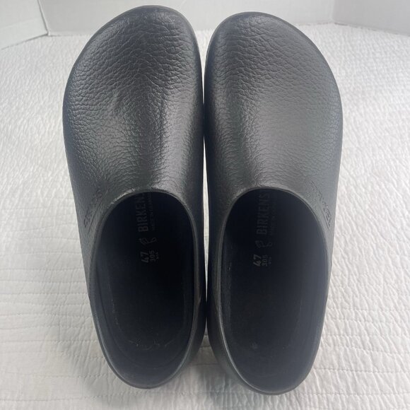 Birkenstock Shoes Mens US14 Super Birki Slip On Black Work Clogs - Picture 1 of 8